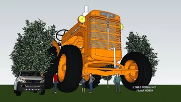 О самом большом в мире памятнике трактору: что известно о проекте?